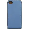 OEM Slim leather Flip Case for iPhone 4/4s - blue (Apple iPhone 4, Apple iPhone 4s) (25440337)