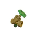 KIRCHHOFF Schrägsitzventil 3/4"IG mit Entleerung