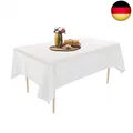 Puricon [12 Stück] Einweg Wachstuch Tischdecke(1.37x2.74M), Rechteckige 