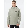 Jack Wolfskin Outdoorjacke TRAILTIME 2L JKT W Wasserdicht, winddicht, atmungsaktiv, Übergangsjacke grün XS (34)