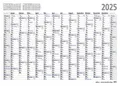 ADINA Wandkalender 2025 ADINA Plakatkalender Wandkalender A2 60x42cm Lieferung: gefaltet
