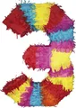 Party Factory Pinata Pinata Zahl 0-9 Geburtstagspinata zum selbst Befüllen, geräumig, stabil
