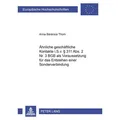 Ähnliche geschäftliche Kontakte i.S.v. § 311 Abs. 2 Nr. 3 BGB als Voraussetzung für das Entstehen einer Sonderverbindung von Anna Bérénice Thom / Pete