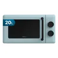Cecotec Mechanische Mikrowelle 20L Proclean 3010 Blau. 700 W, 6 Leistungsstufen, Auftaumodus, Garzeit-Endsignal, Innenleuchte, Timer bis zu 30 Minuten, Blaues Design