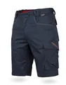 WÜRTH MODYF Arbeitsshorts Stretch X - professionelle Arbeitshose für Herren - Arbeitsshorts mit Reißverschluss - in der Größe 42 in Blau