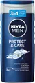 Nivea Haarshampoo Nivea Dusch Men Protect & Care Inhalt ca. 250ml, 1-tlg.