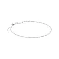THOMAS SABO Charm-Armband Figaro-Design Silber Recyceltes 925 Silber