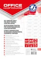 OFFICE PRODUCTS Etiketten Selbstklebend / 52,5 x 29,7 mm / 100 Blatt A4 / Weiß/Günstige, Wirtschaftliche Selbstklebeetiketten/Adressaufkleber Bedruckbar Adressetiketten Klebeetiketten