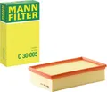 C 30 005 Luftfilter MANN-FILTER  für AUDI VW CUPRA SEAT SKODA Leon IV Golf VI A3