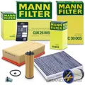 MANN INSPEKTIONSPAKET B FÜR AUDI A3 Q3 SEAT SKODA VW GOLF 8 TIGUAN TOURAN TDI