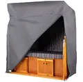 bene living Strandkorb Schutzhülle Prestige Protect Größe XL - Winterfest - dunkelgrau