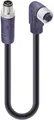 Lumberg Automation 934853307 Sensor-/Aktor-Anschlussleitung M12 Stecker, gerade, Buchse, gewinkelt 2
