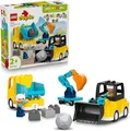 LEGO DUPLO 10475 3in1 Baufahrzeuge Lastwagen Bagger Radlader Kleinkinder