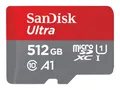 SanDisk microSDXC Ultra 512GB, Class 10, 150MB/s + SD-Adapter für Chromebooks