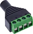 InLine 3,5mm 4-pol Klinkenbuchse an Terminalblock - Stereo/Mikro (92504K)
