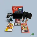 Nintendo Switch 2 Konsole OVP + 3 Spiele (Mario RPG, Paper Mario, Pokémon) TOP