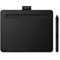 Wacom Intuos S Black, Grafiktablet zur Illustration und Fotobearbeitung, Incl. Drucksensitiver, batterieloser Wacom Pen 4K