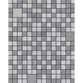 EDEM 1033-16 Küchen Bad Tapete Geometrisch Metallic Effekt Silber Platin 0,53 m x 10,05 m 5,33 m2 Silber