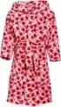 Playshoes Bademantel Fleece-Bademantel Erdbeeren