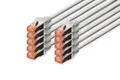 DIGITUS LAN Kabel Cat 6 - 1m - 10 Stück - RJ45 Netzwerkkabel - S/FTP Geschirmt -
