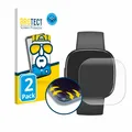 Full-Cover Schutz Folie für Fitbit Sense 2 3D Curved Edge Display 2x