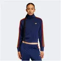 adidas Originals Trainingsjacke FIREBIRD CLASSIC ORIGINALS FIREBIRD, reguläre Passform blau M (38/40)
