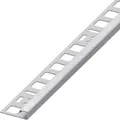 alfer Quadrat-Profil 1 m, 10 x 20 mm Edelstahl gebürstet  Quadratprofil