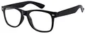 Boolavard Kids Nerd Brille Clear Lens Geek Fake Brillen für Mädchen Jungen Brillen Alter 4-12 (Schwarz)