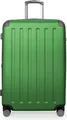 HAUPTSTADTKOFFER - Spree Großer Koffer erweiterbar XL Trolley Aufgabegepäck, Check-In Luggage Hardcase, Reisetrolley 4 Rollen, TSA, 75cm, 119 L,Grün