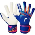 Reusch Torwarthandschuhe Attrakt Gold X NC SHARP BLUE / WHITE / SHOCKING ORANGE 9,5
