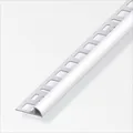alfer Viertelkreisprofil Aluminium eloxiert silber