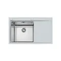 FOSTER 1250052 Edelstahlspüle 1 Becken Links Filo Top MASTER 86 CM