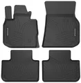 Walser Premium Fussmatten Auto für BMW X3 (G01, F97) 07/2017-Heute, X4 (G02, F98) 04/2018-Heute, 100% passgenaue Gummimatten Auto - Made in EU, robuste Fußmatten Auto, Auto Fußmatten
