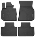 WALSER Auto-Fußmatten Automatte Passform RM (4 St), für BMW X3 (G01, F97, G08), X4 (G02, F98) BMW X3 (G01, F97, G08), YB 07/2017-,BMW X4 (G02, F98), YB 04/2018-, X3 07/2017-, X4 04/2018-