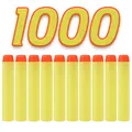 König Design Nerf Pfeile - 1000 Stück Nerf Darts Nerf Munition Pfeile Dart Bullets Refill Darts Foam Pfeile für N-Strike Elite Blasters Series Hasbro Fortnite