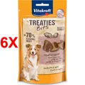 6 X Vitakraft Cane Treaties Bits Con Fegato Busta 120 Gramm Snack Premio