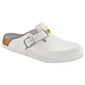 Birkenstock ESD-Clog Boston, weiß, weiß, normal