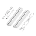 ledscom.de LED Unterbau-Leuchte LIWO 35cm, schwenkbar, mit Schalter, 9,63W, je 538lm, weiß, 2er Set
