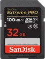SanDisk 32 GB SDHC ExtremePro 100MB/s UHS-I, Class 10, U3, V30 