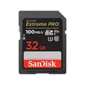 SanDisk Extreme PRO SDHC UHS-I Speicherkarte 32 GB (V30, Übertragungsgeschwindigkeit 100 MB/s, U3, 4K UHD Videos, temperaturbeständig)