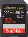 SanDisk Extreme Pro 32 GB SDHC UHS-I-Speicherkarte (2022) bis 100 MB/s