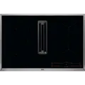AEG CCE84543XB Professional Line Kochfeld mit integriertem Dunstabzug 80cm Induktion Edelstahlrahmen