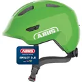 ABUS 67280 Fahrradhelm, Grün (Shiny Green), M (50-55 cm)