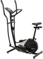 Christopeit Sport® Crosstrainer Crosstrainer CT 6 (Fitnessgerät), 120 kg max. Benutzergewicht, 15 Widerstandsstufen