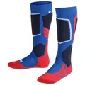 FALKE Skisocken SK2 Intermediate Kniestrümpfe (1-Paar) mit mittelstarker Polsterung für Komfort und Kontrolle blau 35-38