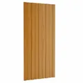 vidaXL Dachpaneel 36 pcs Natur 100 x 45 cm Verzinkter Stahl, Moderne, langlebige Dachlösung aus Stahl für rechteckige Dächer – innovative verzinkte Paneele für DIY-Projekte und gewerbliche Anwendungen