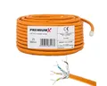 PremiumX 25m CAT 7 Netzwerkkabel Simplex LAN Kabel Ethernet Datenkabel Netzwerkkabel