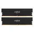 Crucial Pro OC Schwarz 32GB Kit (2x16GB) DDR5-6000 CL36 UDIMM-Gaming Arbeitsspei