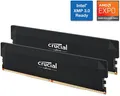 Crucial Pro OC Schwarz 32GB Kit (2x16GB) DDR5-6000 CL36 UDIMM-Gaming RAM | NEU