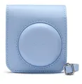Fujifilm Instax Mini 12 Tasche pastel blue aus strapazierfähigem Kunstleder